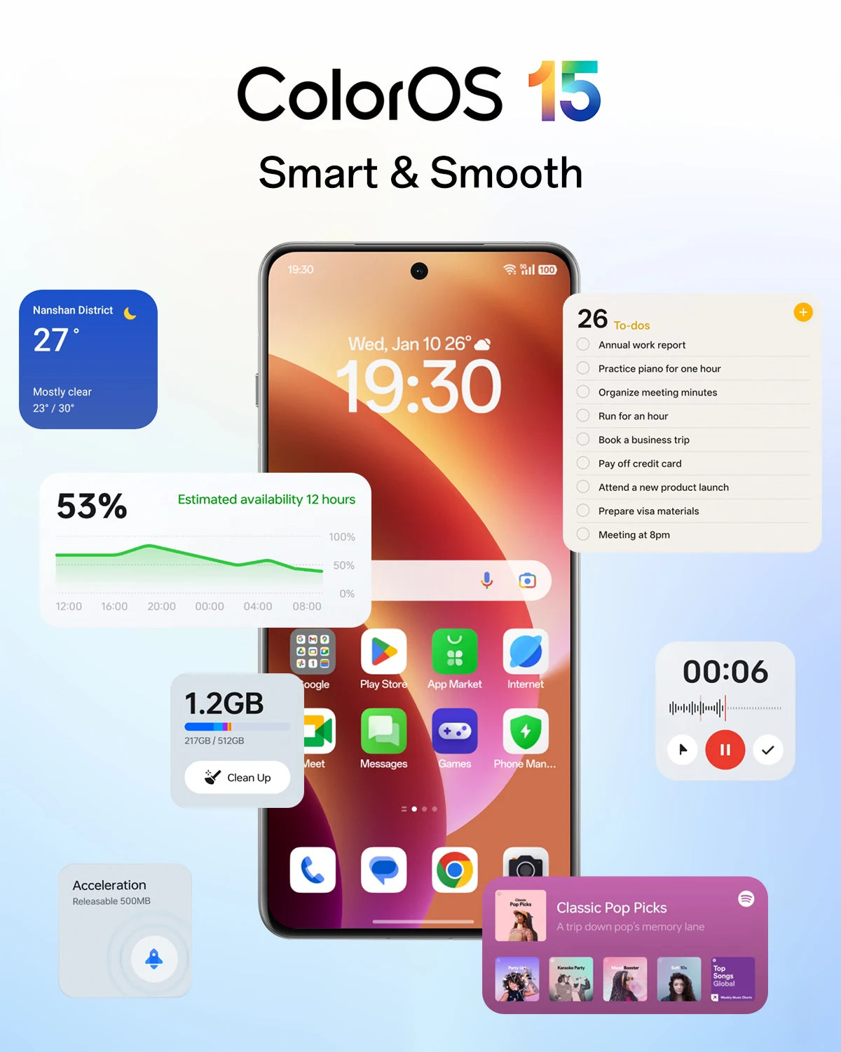 OPPO Reno14 F 5G 8 + 256GB, teléfono inteligente Android sin IA, pantalla AMOLED de 6,57", cámara con IA de 50 + 32MP, batería mAh, resistencia al agua IP69, (cargador no incluido)