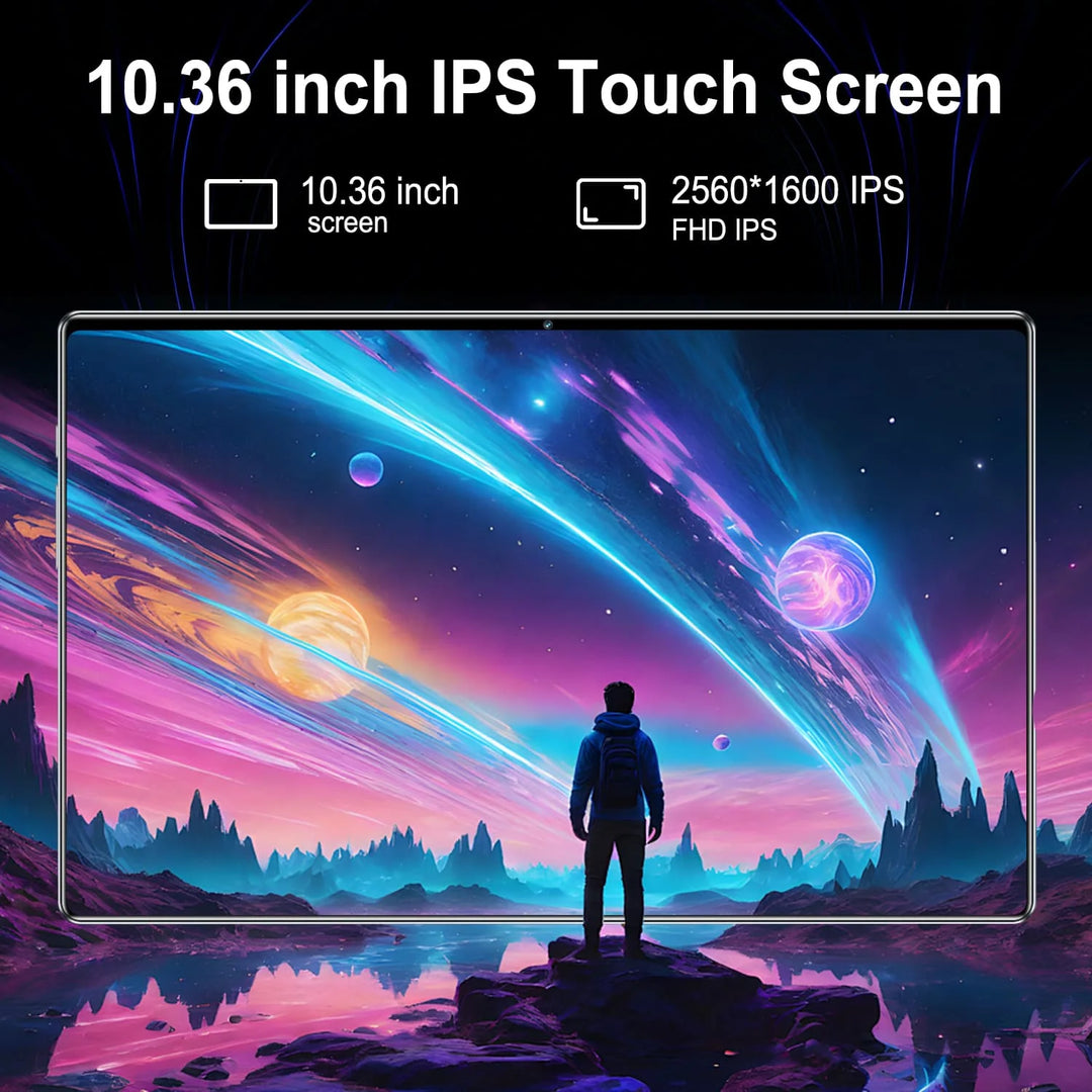 Tableta de 10.36 pulgadas con Android 13 de 14 núcleos, 16 GB y 1 TB, 4K HD, 5G, WIFI, Bluetooth, WPS, 20000 mAh, modelo global 2026