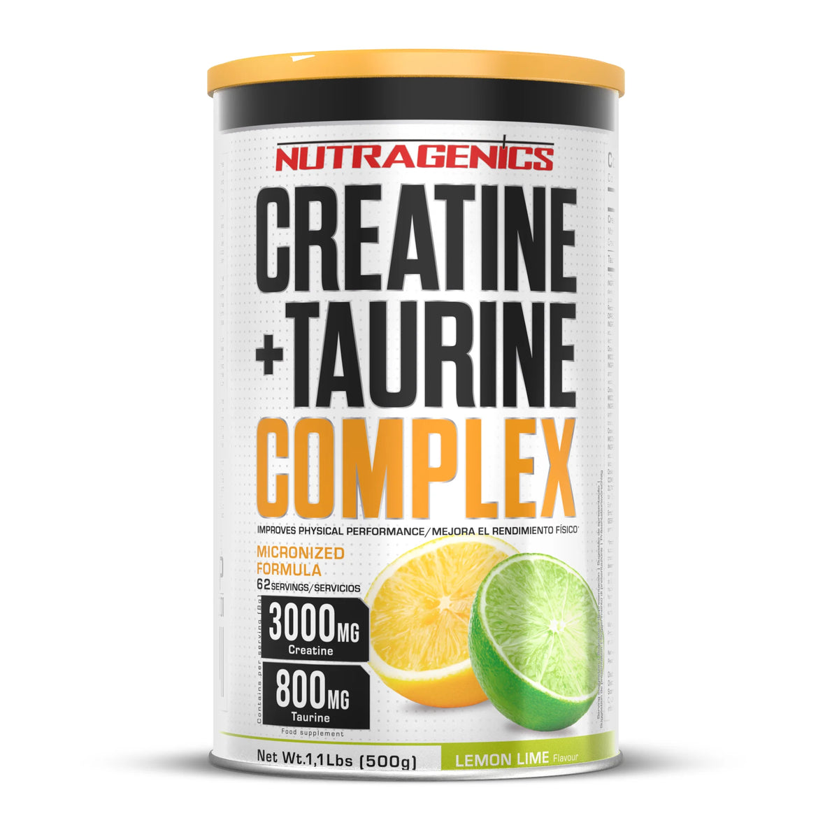 Creatine + Taurine Complex - 500 g - Creatina con taurina en polvo en 4 sabores increíbles