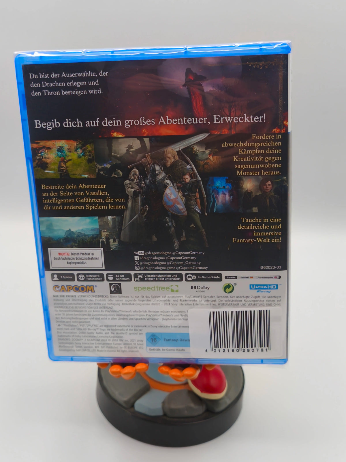 Dragon's dogma 2 for ps5 (playstation 5) – new physical game | pal germany | languages: spanish, english, french, german, italian, portuguese