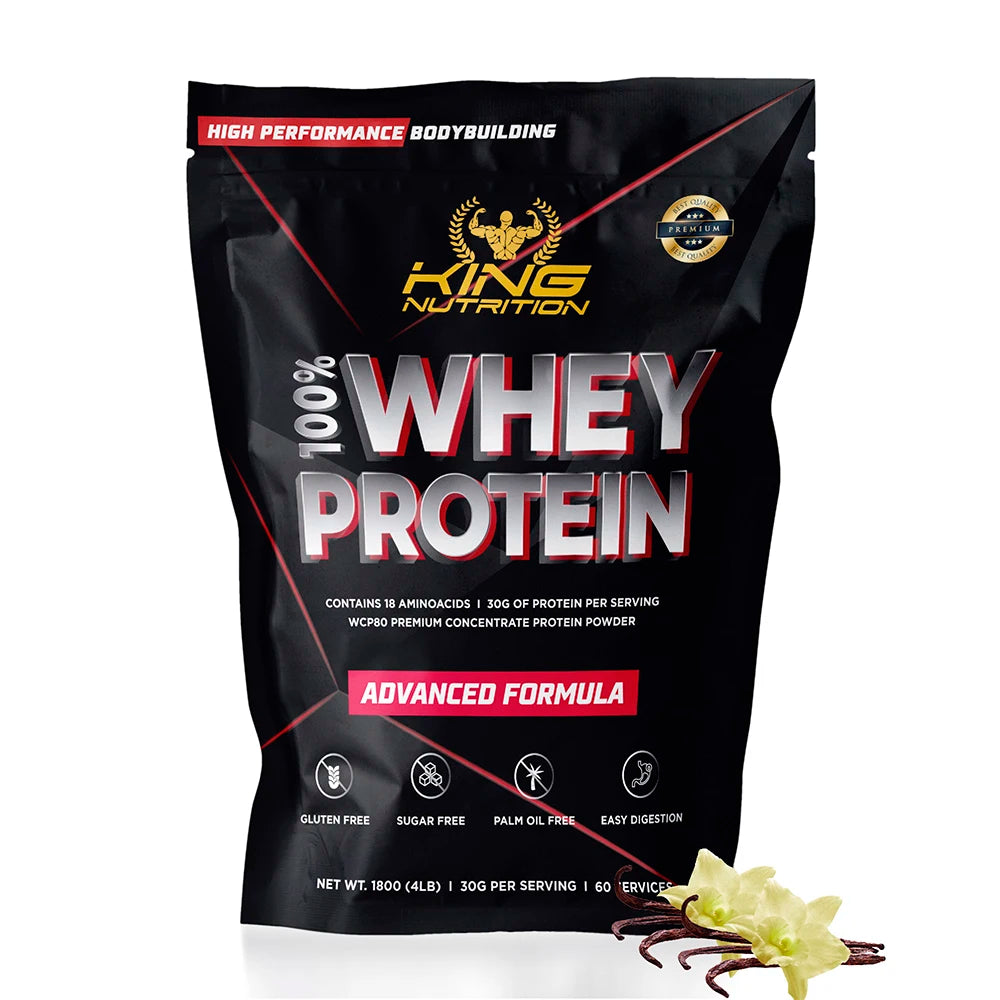 Whey Protein 1,8kg King Nutrition Proteina Concentrada.*