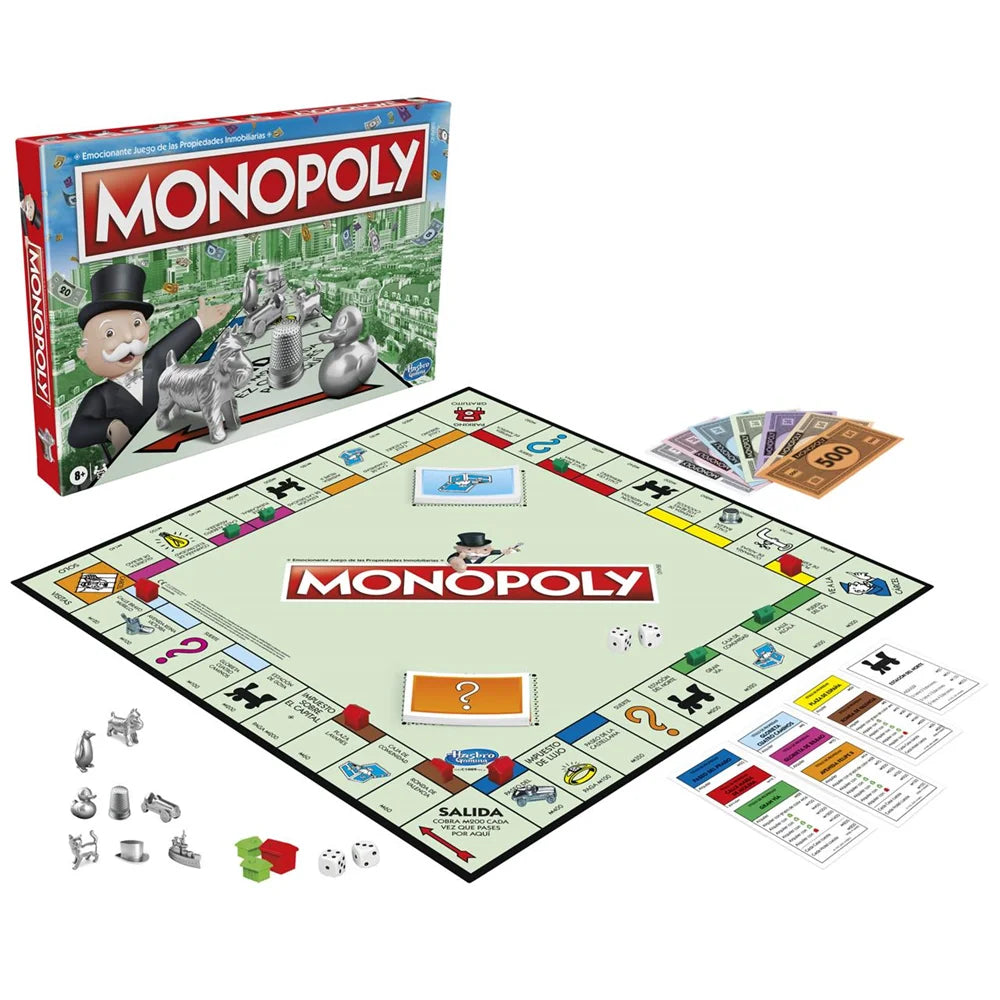 Hasbro - Monopoly clásico Madrid juego Hasbro (plastilina g0009105)