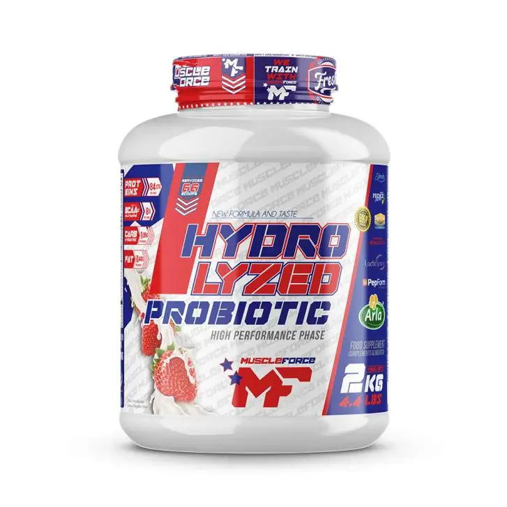 HYDROLIZED PROBIOTIC Proteina Suero de leche + TERMOGENICO 30caps con el BOTE DE 2kg
