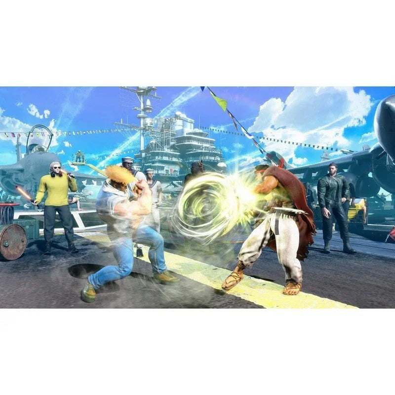 Street Fighter 6 PS5 - New Physical Game, PAL Germany, for PlayStation 5 with Spanish, English, French, German, Italian, and Portuguese languages, featuring dynamic combat and expanded roster.