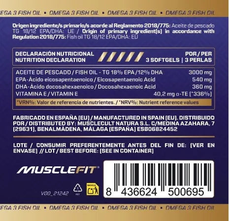 Pack Mente y cuerpo saludable│Ashwagandha 100caps + Whey Protein 2kg + Omega 3 90caps │ Musclefit + ALLNUTRITION - MUSCLECULT