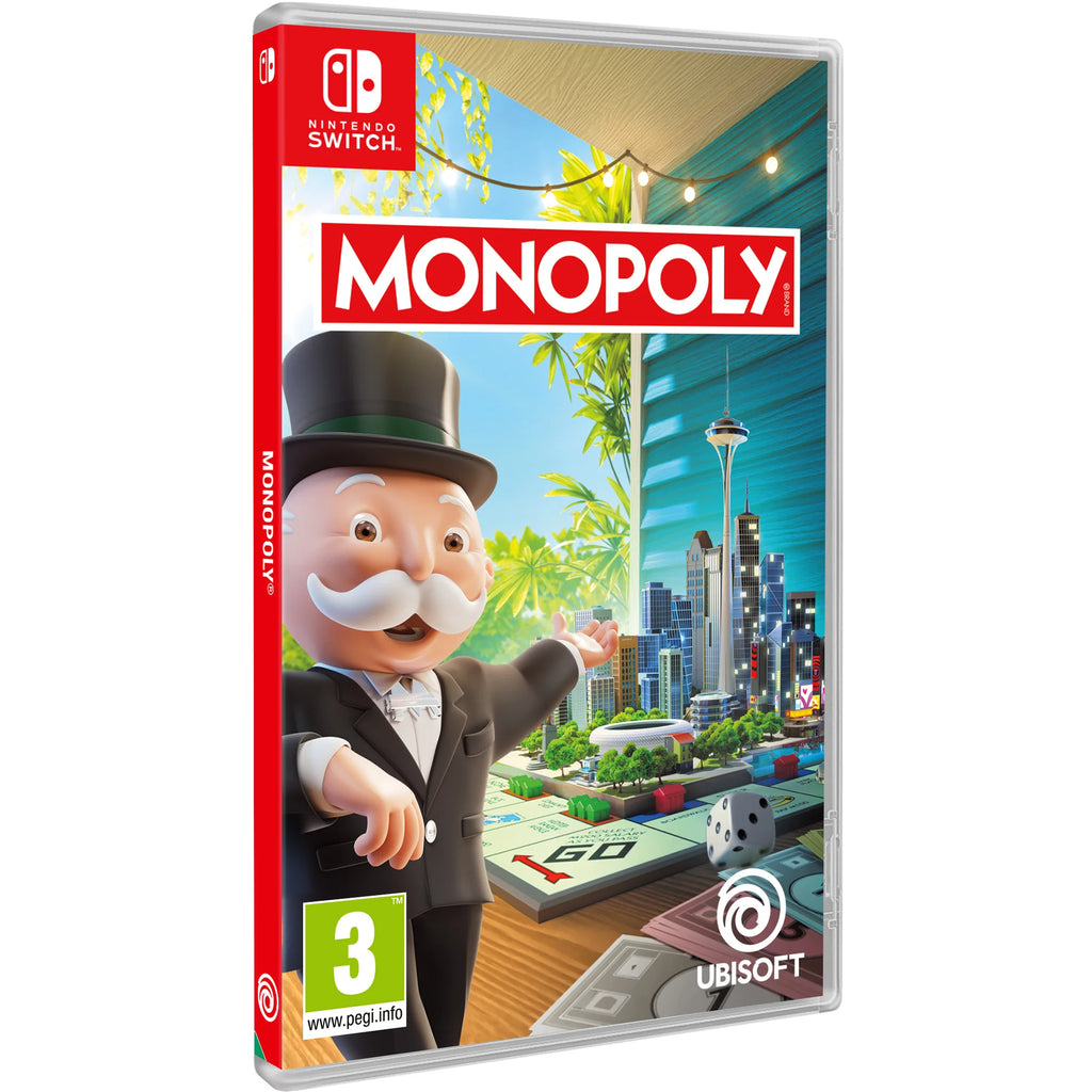 Monopoly PS5 Physical Game - Spanish Version, Family Classic Board Game with 3D Graphics, Multiplatform Play for PS5 and Nintendo Switch, Customize Rules and Objectives, Engaging Multiplayer Experience.
