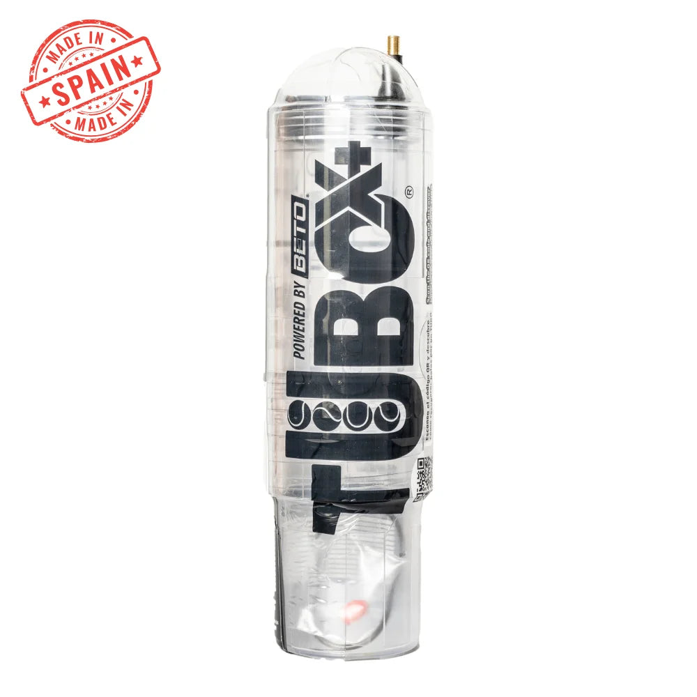 Presurizador de Pelotas TuboX4 Crystal (Sin Bomba de aire incluida) - Para Tenis y Padel  TuboPlus