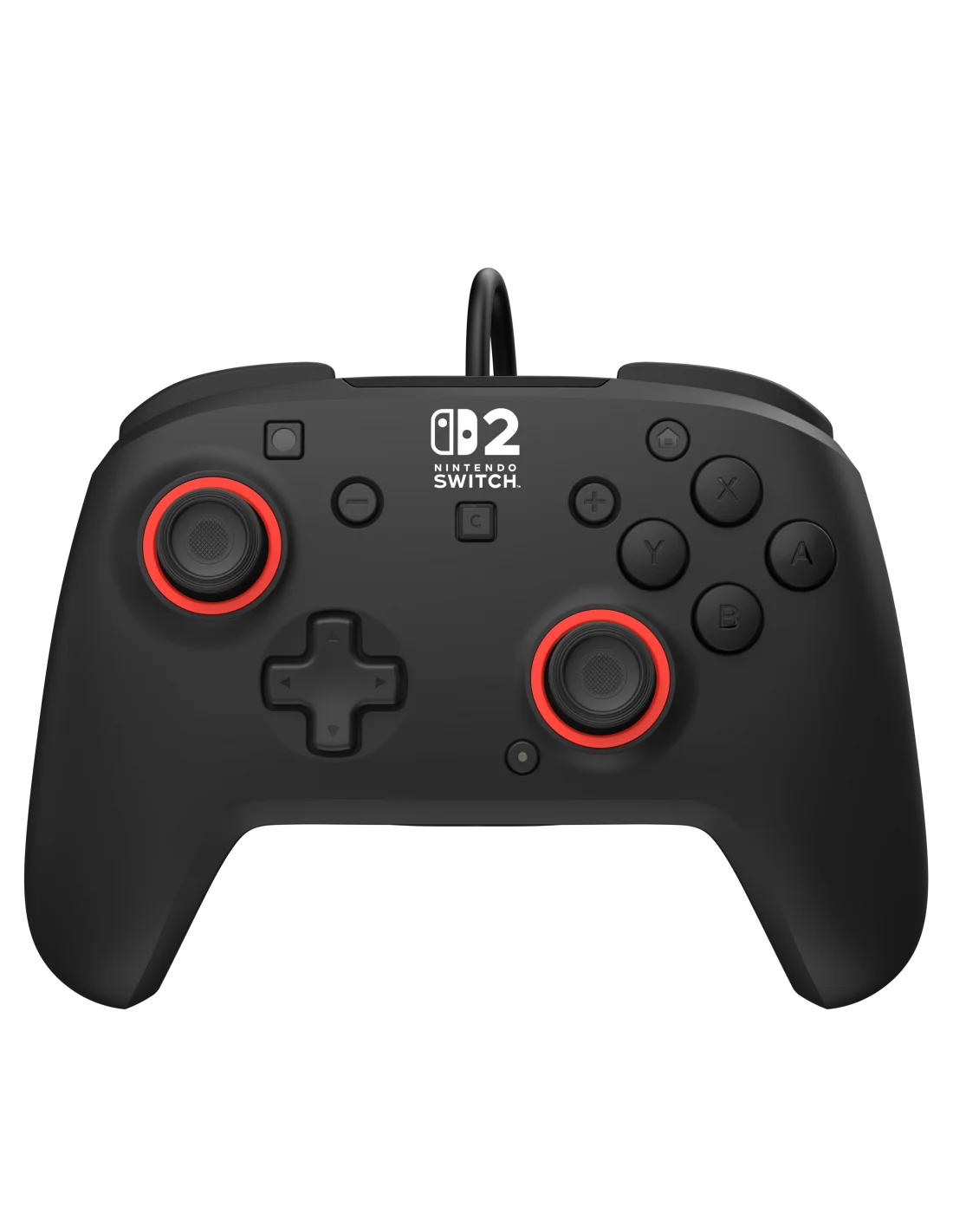 Mando con cable Rematch Negro - Para SWITCH 2