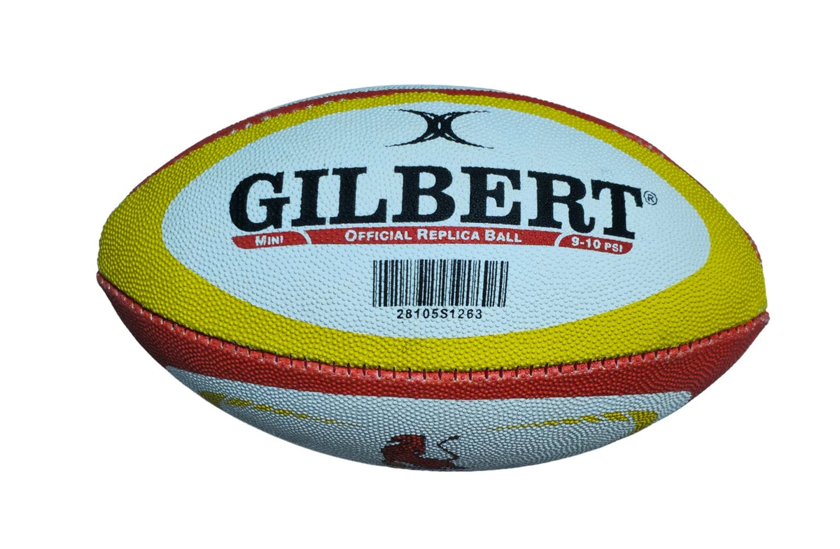 BALÓN RUGBY GILBERT RÉPLICA MINI ESPAÑA, Talla Mini
