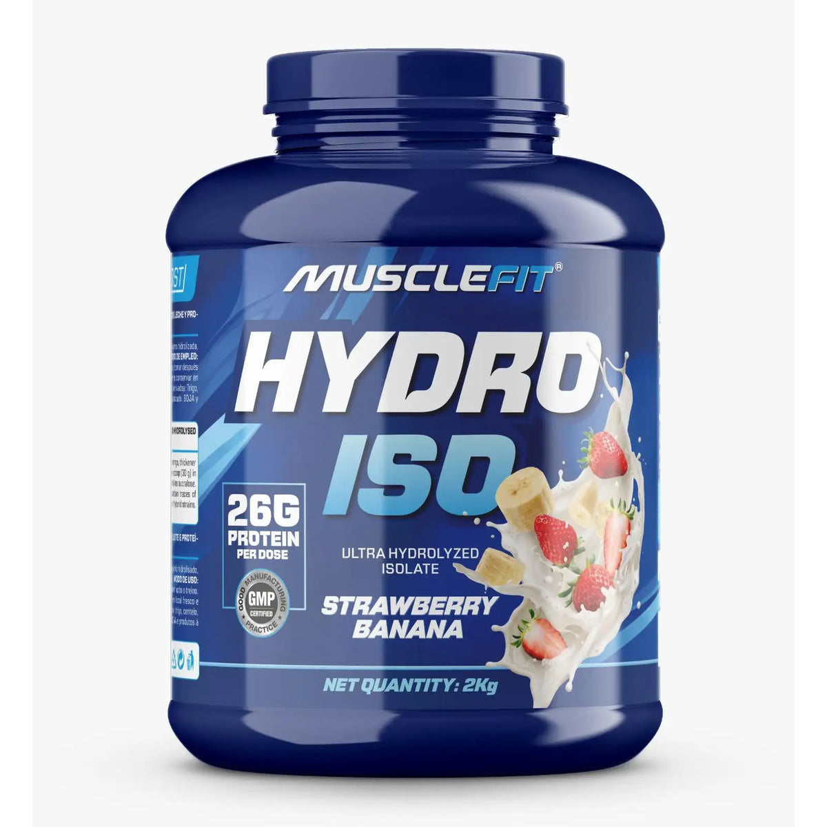 HYDRO ISO 2kg - MUSCLEFIT - OFERTA PREMIUM - AISLADO DE PROTEÍNA - ENTREGAS 24/48 HORAS
