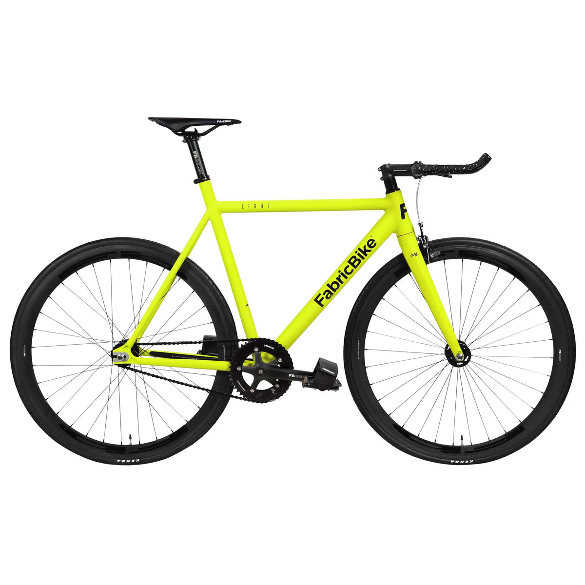 Bicicleta de piñón fijo FabricBike Light, Fixie, Single Speed, cuadro y horquilla de aluminio, ruedas de 28", 6 colores, 3 tallas, 9,45 kg (talla M).