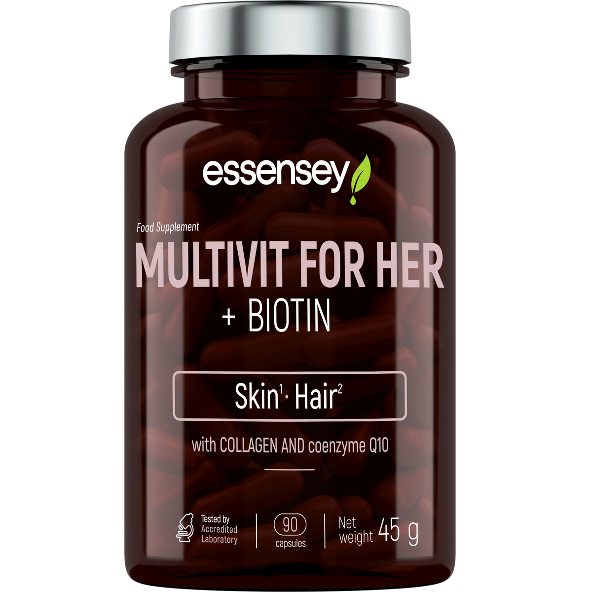 Pack Multivitamínico Hombre y Mujer Essensey | Multivit For Him + Multivit For Her | 180 Cápsulas Totales