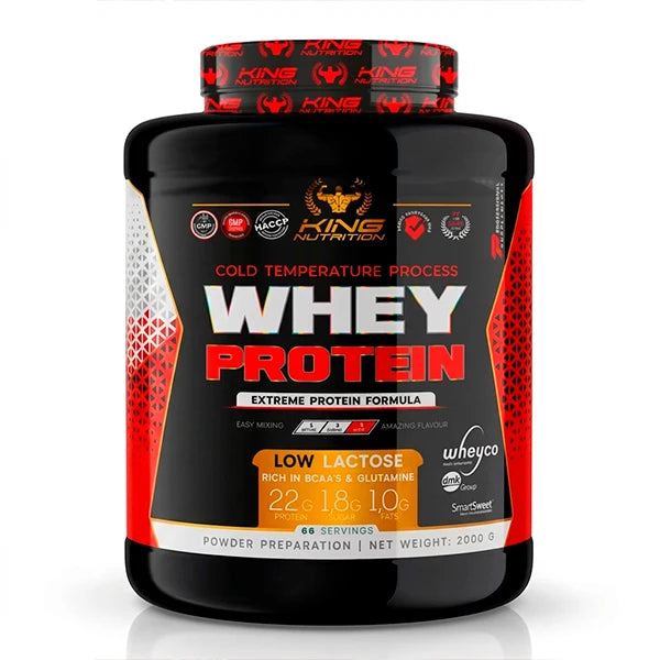 King Nutrition Whey Protein 2kg Proteina Concentrada + 200g de creatine monohydrate