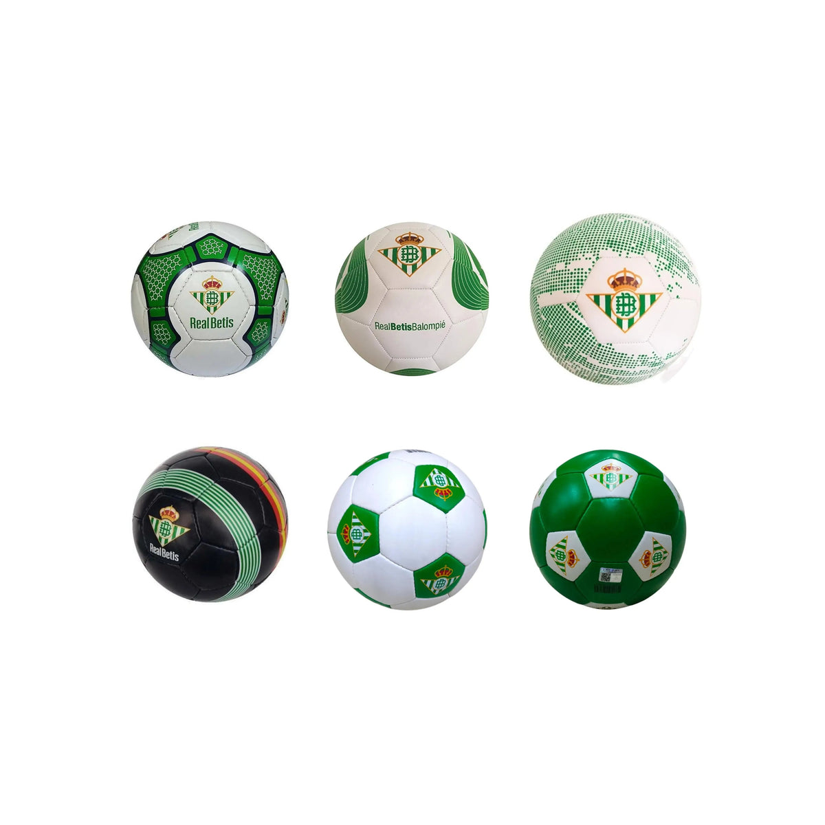 Balon de futbol Surtidos de modelos Real betis balompié oficial y original garantizado gran calidad  Cuero sintético