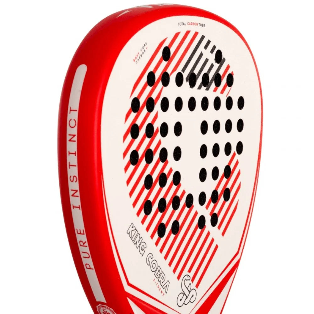 Pala de Pádel VIBOR-A King Cobra Xtreme 3K 2.0 - Alta Resistencia y Potencia para Jugadores Avanzados