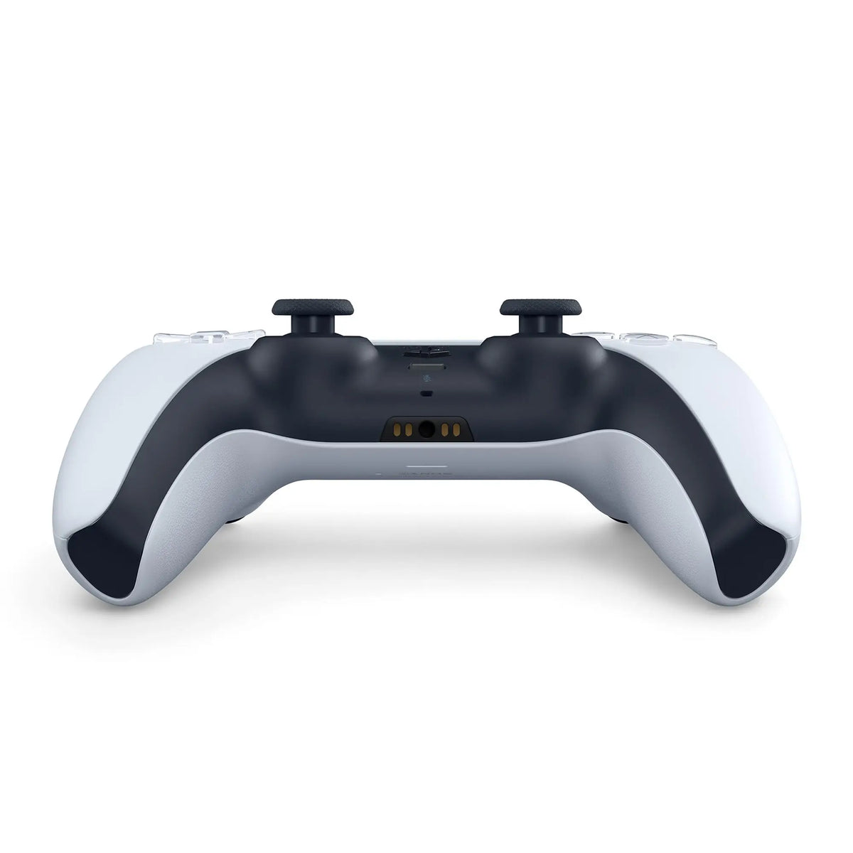 Mando inalámbrico DualSense para PS5, color blanco, con respuesta háptica, gatillos adaptativos, sensor de movimiento y micrófono integrado para una experiencia de juego inmersiva. Compatible con la consola PS5.