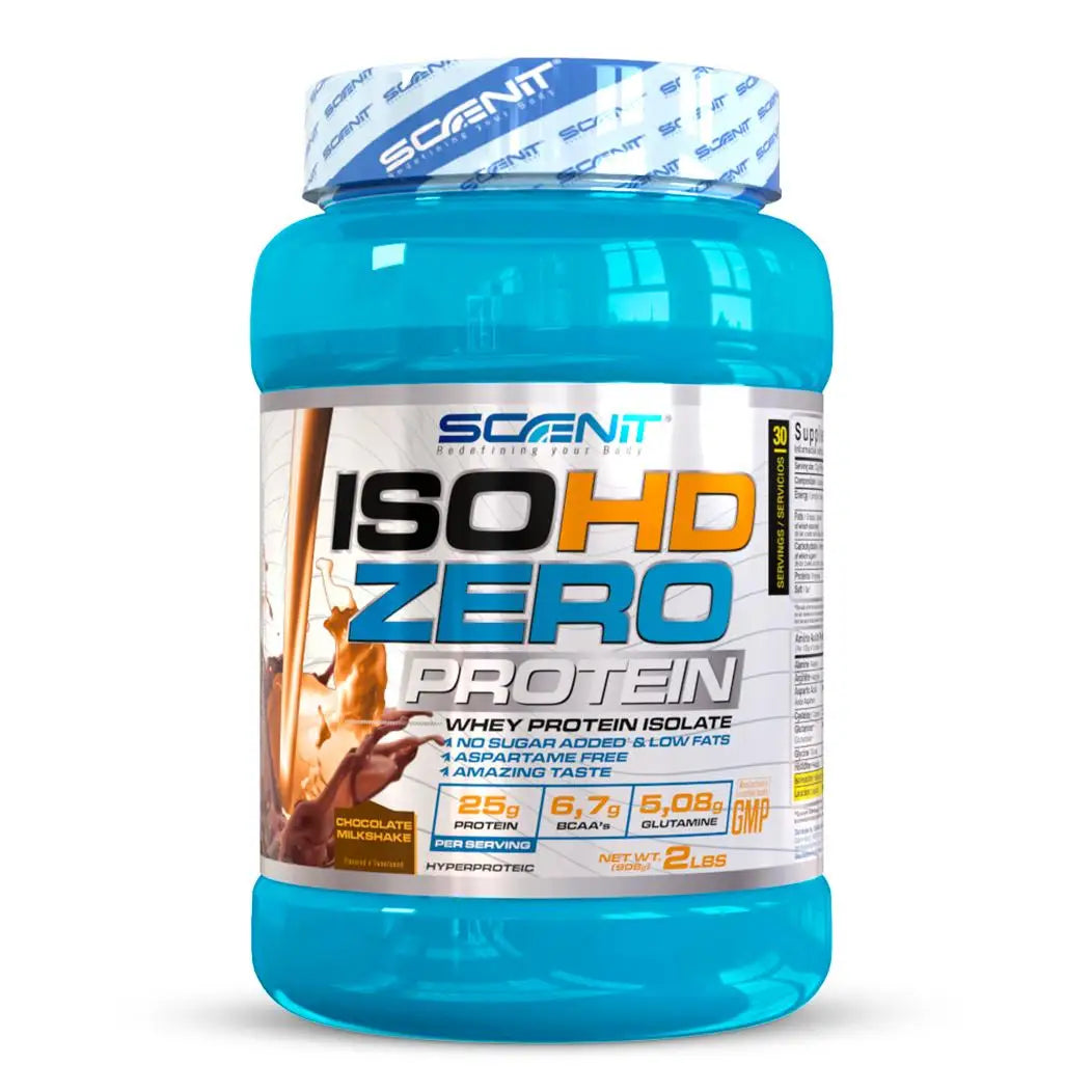 ISOHD Zero Protein - 2,27 kg y 908 g - 100% proteina isolate - Proteína isolada - Proteína isolatada - Hasta 86 g de proteína por cada 100 g. Ideal para el desarrollo muscular