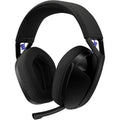 Auriculares inalámbricos para juegos Logitech G321 Lightspeed negros con Bluetooth 5.2, transductores de 40 mm, 20 horas de duración de batería, diseño ligero, micrófono con función de silencio abatible para PC, PS5 y Nintendo Switch.