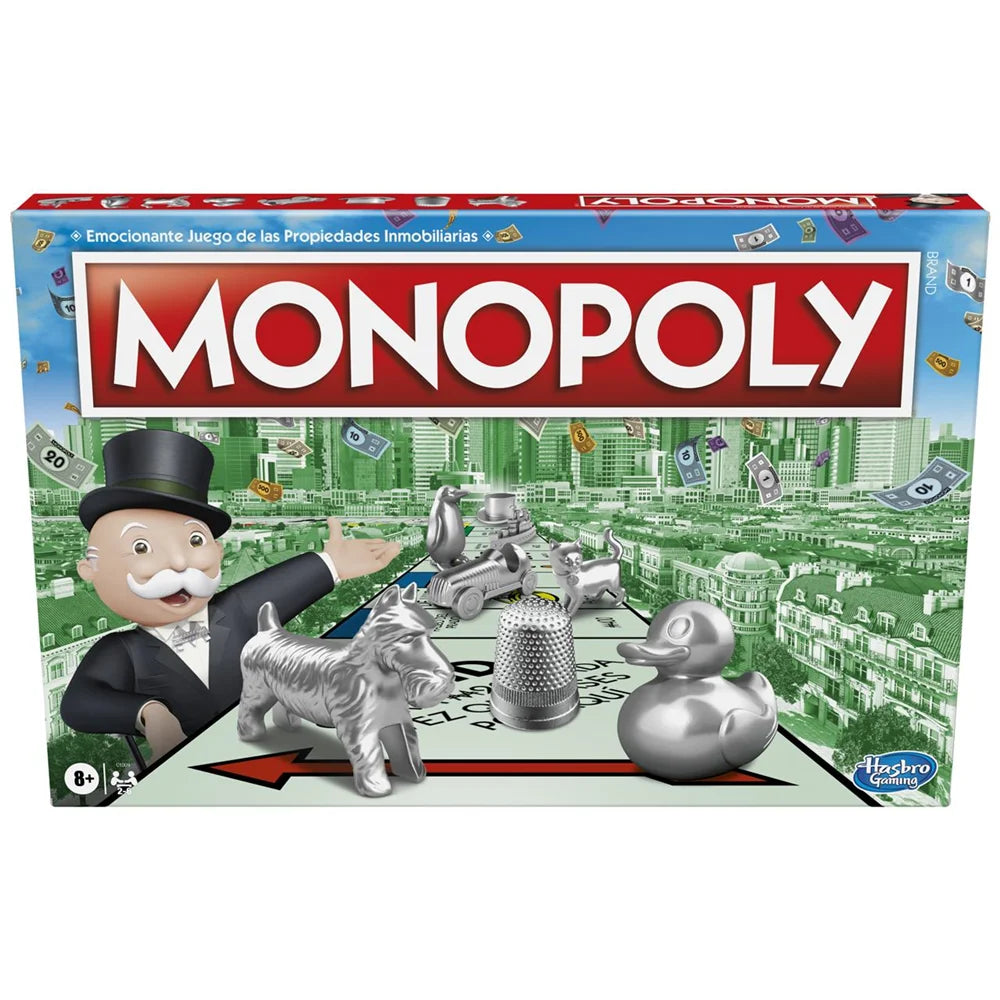 Hasbro - Monopoly clásico Madrid juego Hasbro (plastilina g0009105)