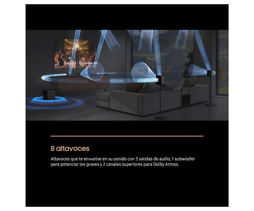Samsung HW-QS700F Negro / Barra de sonido Serie Q 3.1.2 con Subwoofer y Dolby Atmos 2025