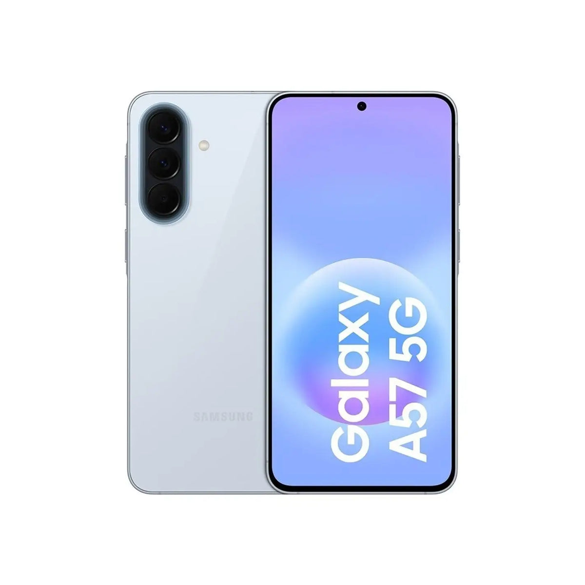 Samsung Galaxy A57 5G Smartphone, 12GB RAM, 512GB Storage, 6.7" Super AMOLED Plus Display, 50MP Camera, IP68 Water Resistance, Long Battery Life, available in Lilac, Blue, Black. Ideal for mobile enthusiasts seeking advanced