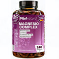 Magnesio Complex Vitalnatura con Bisglicinato, Citrato, Ashwagandha y Vitaminas B5 y B6
