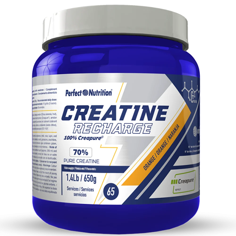 Perfect Nutrition - Creatina Recharge - Sabor Naranja - 650 gr