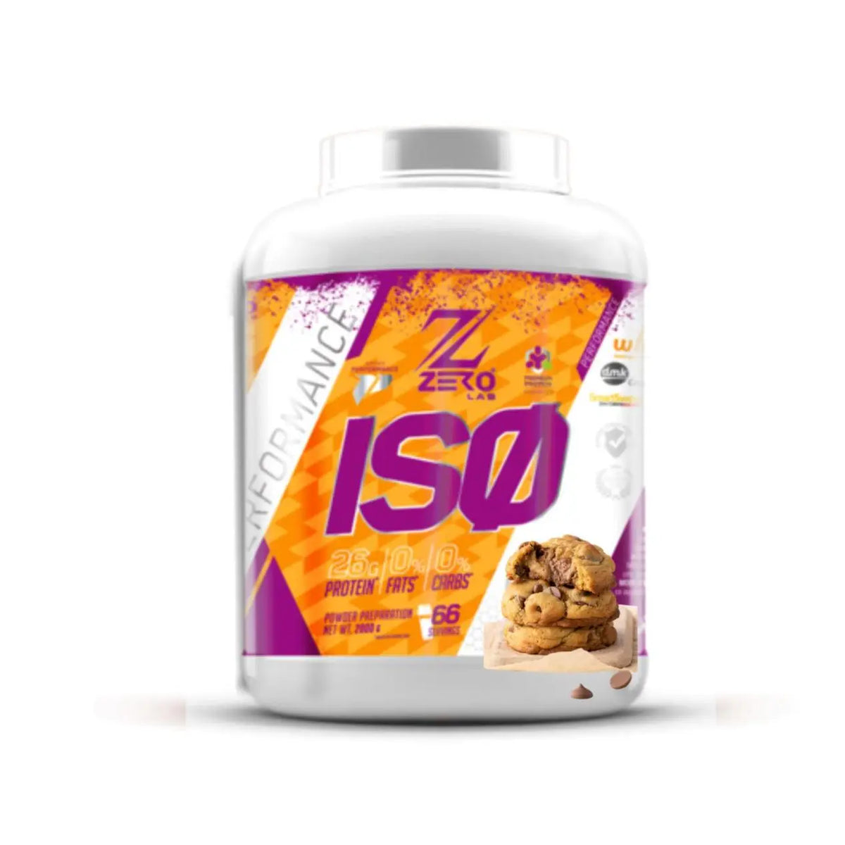 ISO PROTEIN - Proteína ISO 1kg-2kg Zerolab - AISLADO de proteína de suero de leche WHEYCO®. La mejor calidad para la recuperación muscular. Bajo en grasas, sin azucares añadidos.