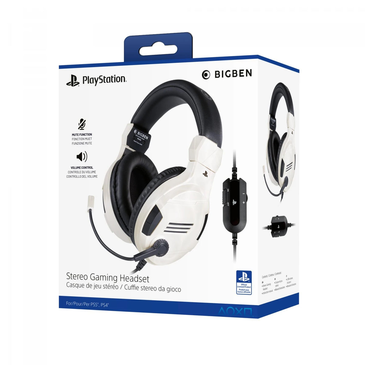 Nacon official ps v3 gaming headphones for ps4 and ps5