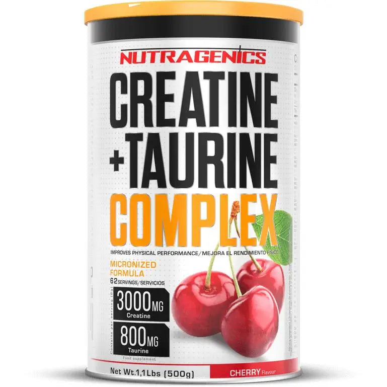 Creatine + Taurine Complex - 500 g - Creatina con taurina en polvo en 4 sabores increíbles