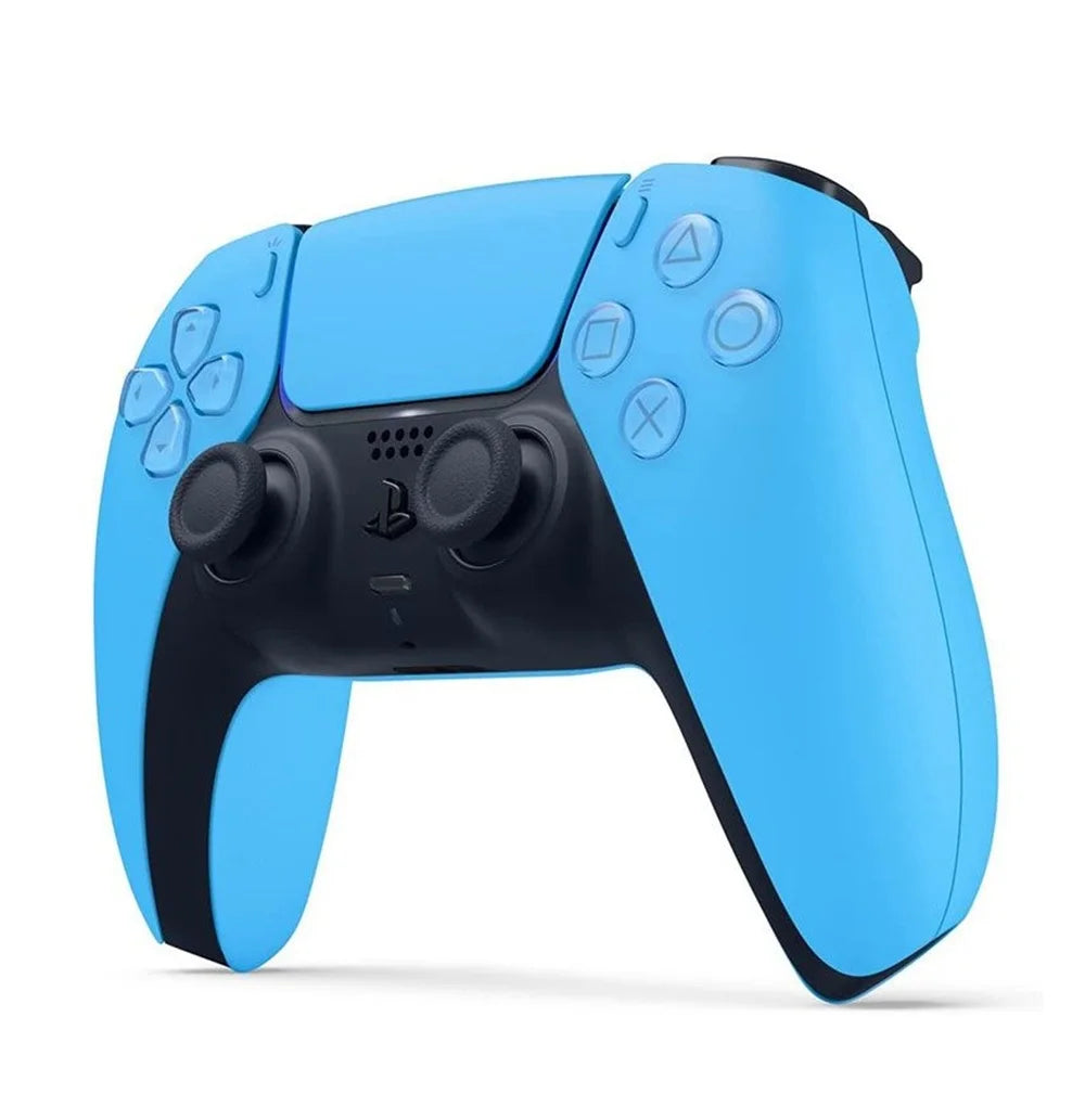 Mando DualSense Starlight Blue para PS5, PC y Mac con retroalimentación háptica, gatillos adaptativos y micrófono integrado - Accesorio oficial de Sony PlayStation