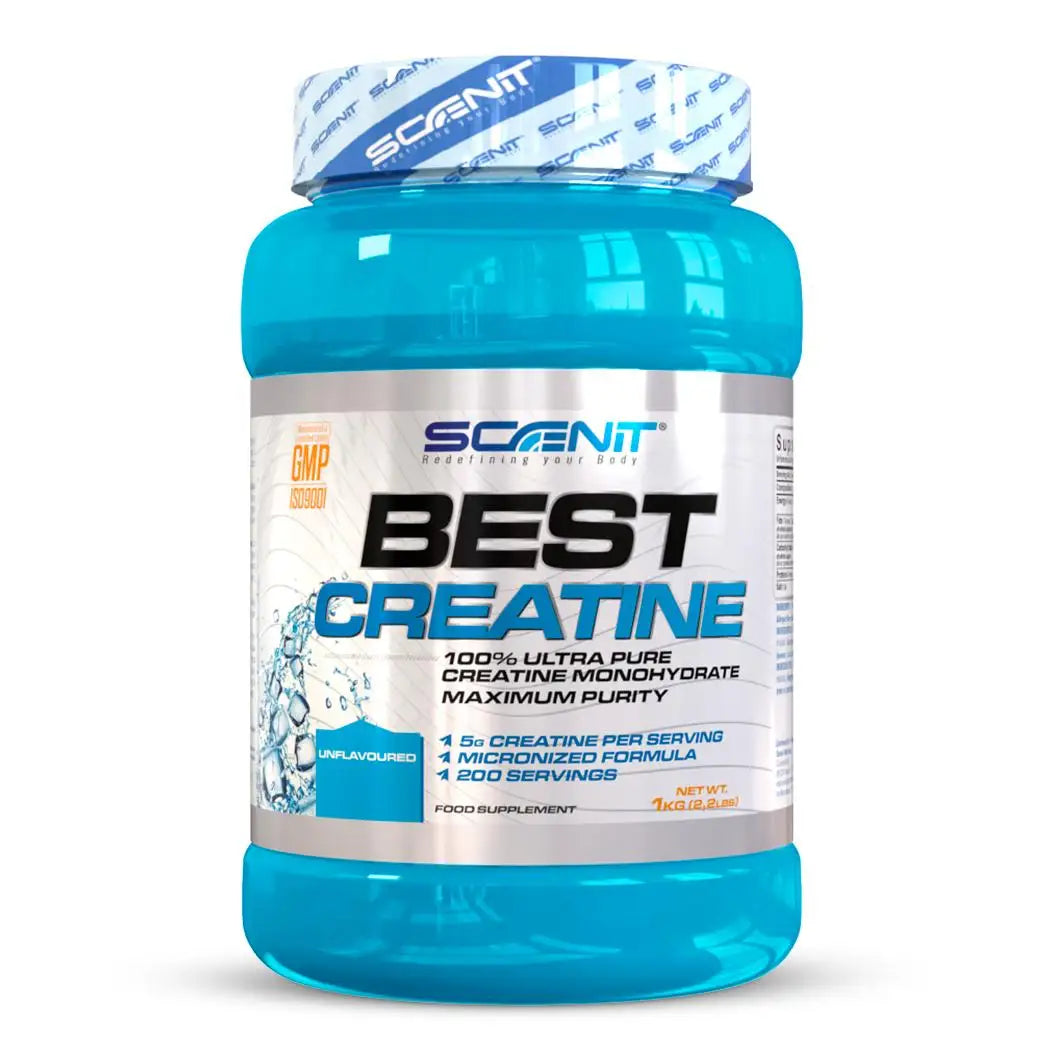 Best Creatine - Creatina monohidrato micronizada - Creatina en polvo sin sabor – Creatine monohydrate – Creatina - La creatina monohidratada contribuye al aumento de la masa muscular