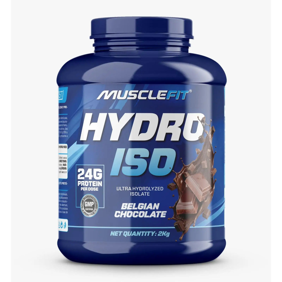 HYDRO ISO 2kg - MUSCLEFIT - OFERTA PREMIUM - AISLADO DE PROTEÍNA - ENTREGAS 24/48 HORAS