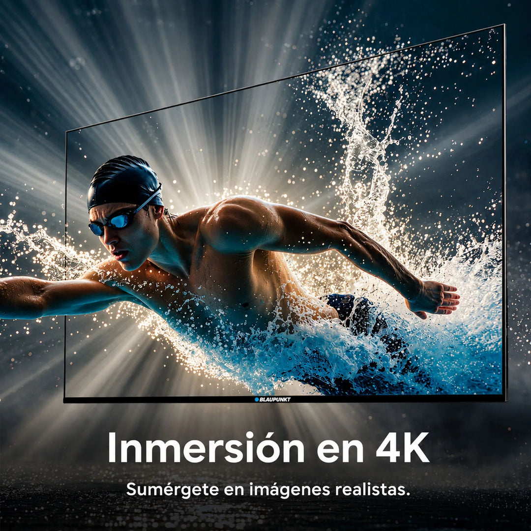 BLAUPUNKT TV 32" HD LED, Dolby Audio, 2×HDMI, 2×USB, Sintonizador DVB-T/T2/C/S/S2, NO SMART TV, 32HLE4000S