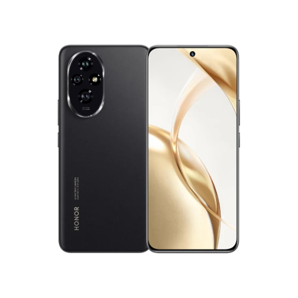 Smartphone HONOR 200 5G versión europea con 12 GB de RAM + 512 GB de almacenamiento, Snapdragon 7 Gen 3, pantalla AMOLED de 6,7" a 120 Hz, triple cámara de 50 MP, batería de 5200 mAh, MagicOS, compatible con NFC