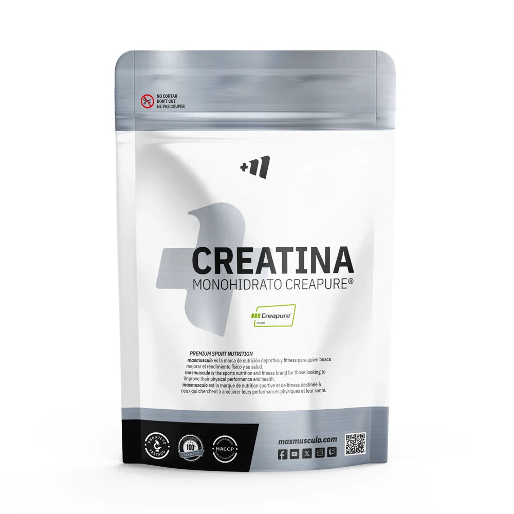 Creatina Monohidrato (creapure®) - 500g - Aumento De La Masa Muscular - Masmusculo