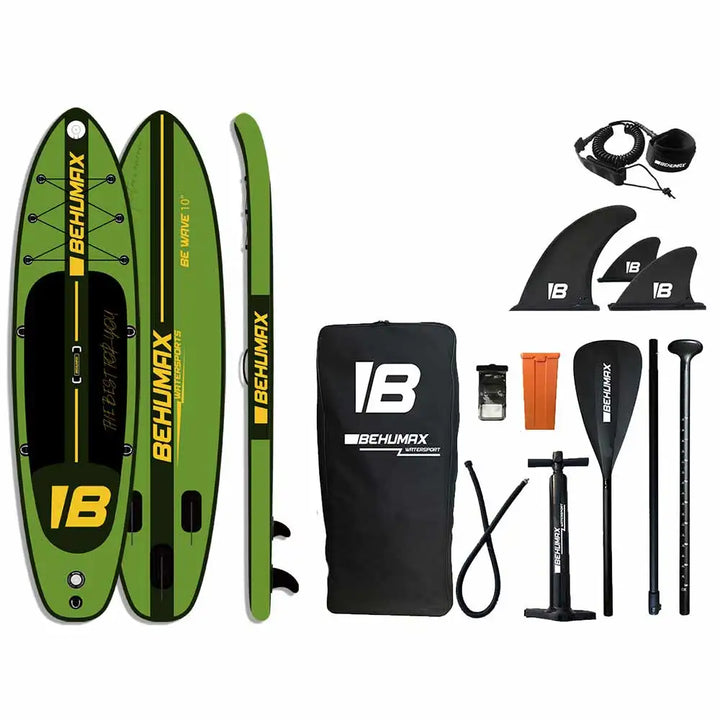 BEHUMAX - Tabla de paddle surf hinchable Be Wave Mediterranean 10&