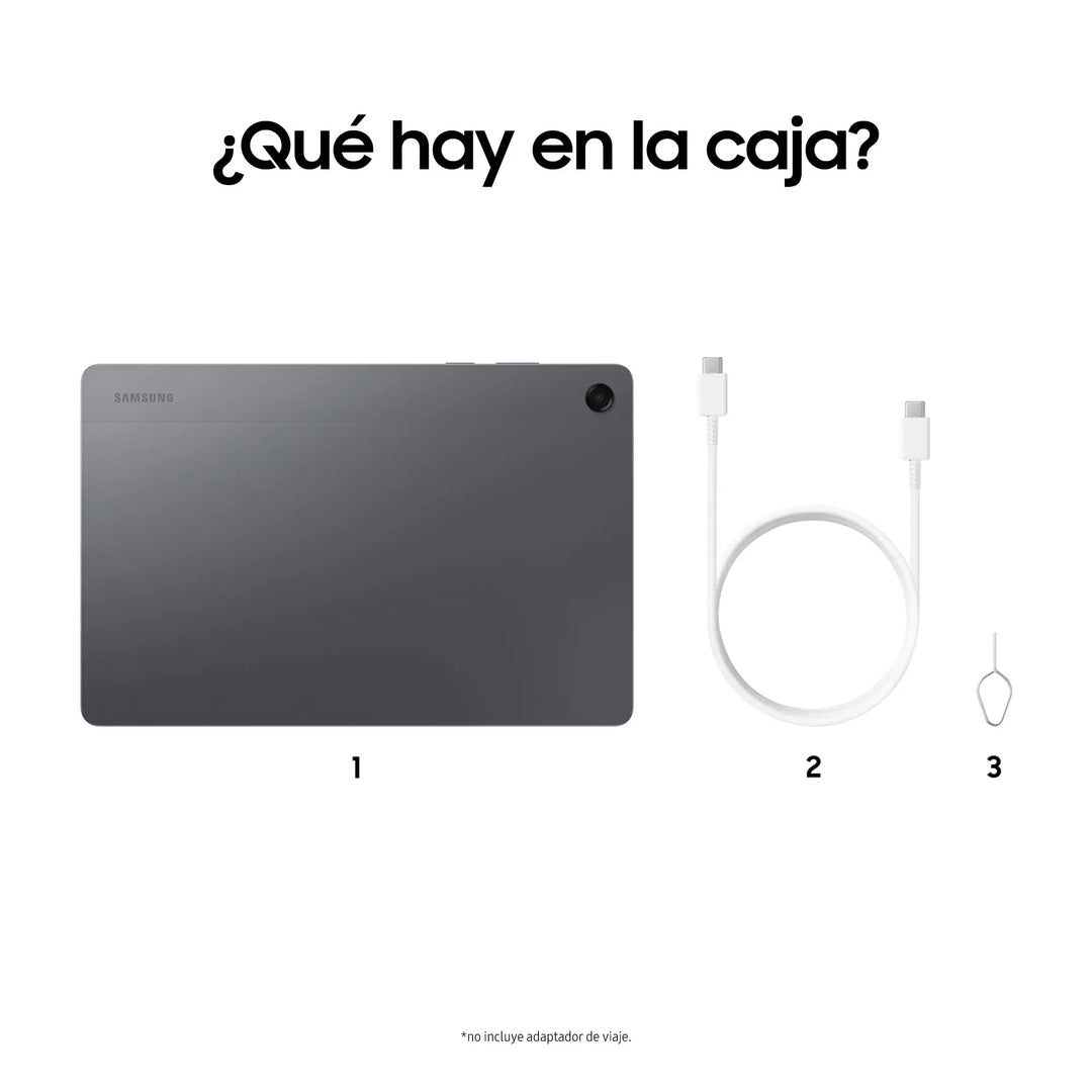 Samsung Galaxy Tab A11+ Wi-Fi 6GB+128GB, 8GB+256GB Tableta con IA, Pantalla de 11" con 90 Hz, Altavoces Cuádruples Dolby, Versión Global