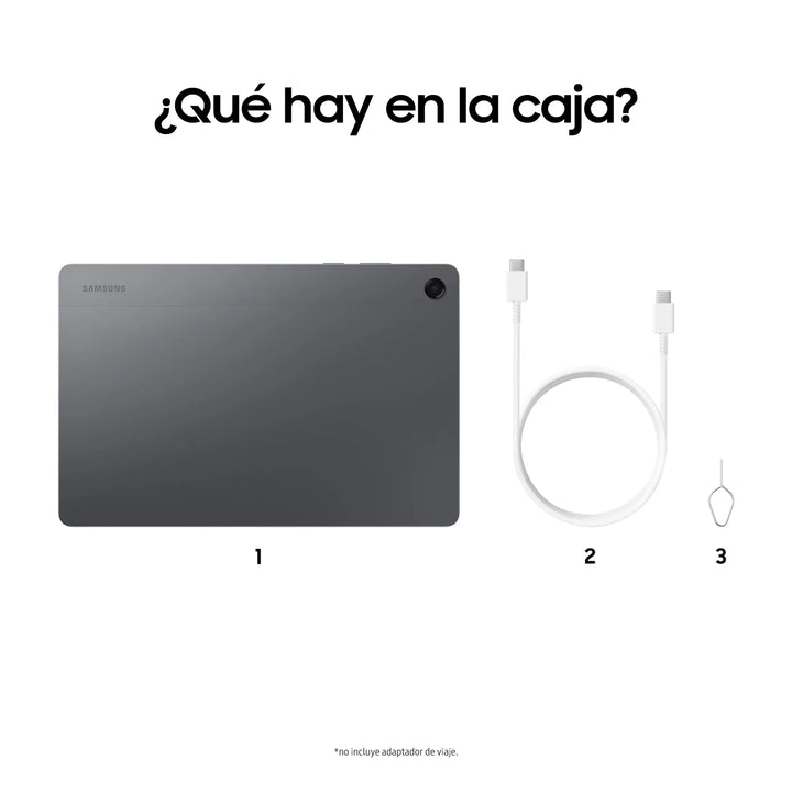 Samsung Galaxy Tab A11+ Wi-Fi 6GB+128GB, 8GB+256GB Tableta con IA, Pantalla de 11" con 90 Hz, Altavoces Cuádruples Dolby, Versión Global