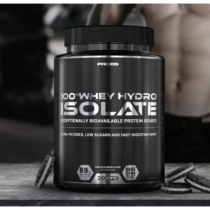100% WHEY HYDRO ISOLATE (2KG) - Prozis  Alta calidad  Sin azúcares añadidos  Deliciosos sabores