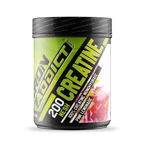 100% Creatina Monohidrato 200 Mesh - 300g - Creatina monohidrato - Iron Addict Labs