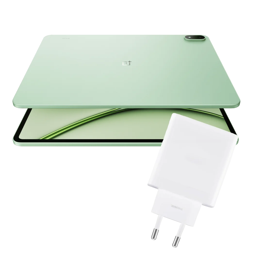 Tableta – OnePlus Pad 4, incluido Cargador 80W, Chip Snapdragon® 8 Elite Gen 5, Pantalla 3.4K de 13.2″ 144Hz, Batería 13380mAh y Carga 80W, 8 Altavoces, 672g, OxygenOS 16, Wi-Fi 7