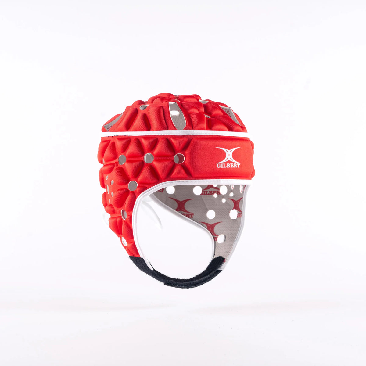 Casco Rugby Gilbert Air Rojo (Headguard), Senior