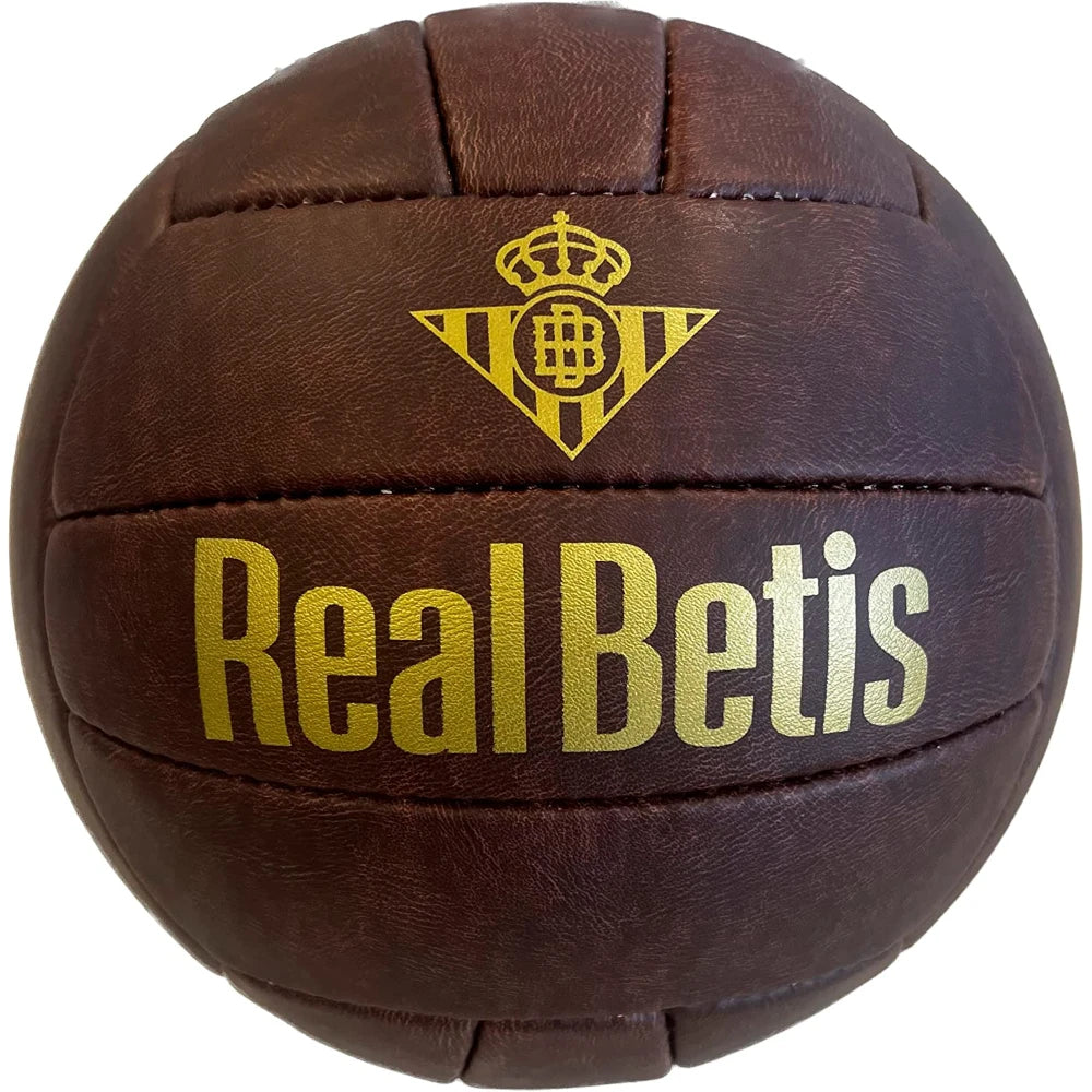 Real Betis Soricastel Balón de Fútbol Marrón 21 Cm - Unisex