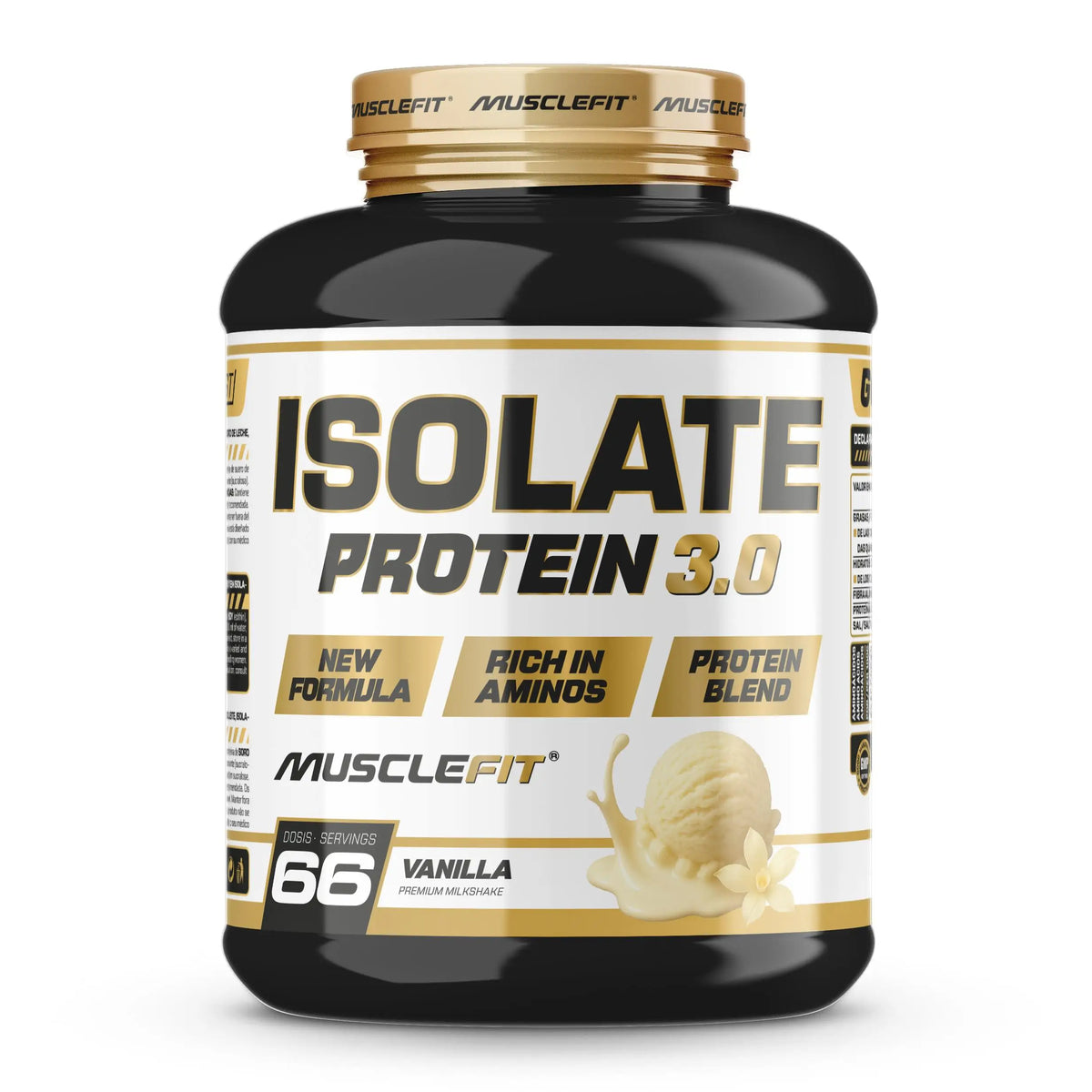 MUSCLEFIT ISOLATE 3.0 BLEND PROTEIN 2kg ENTEGAS 24/48 HORAS