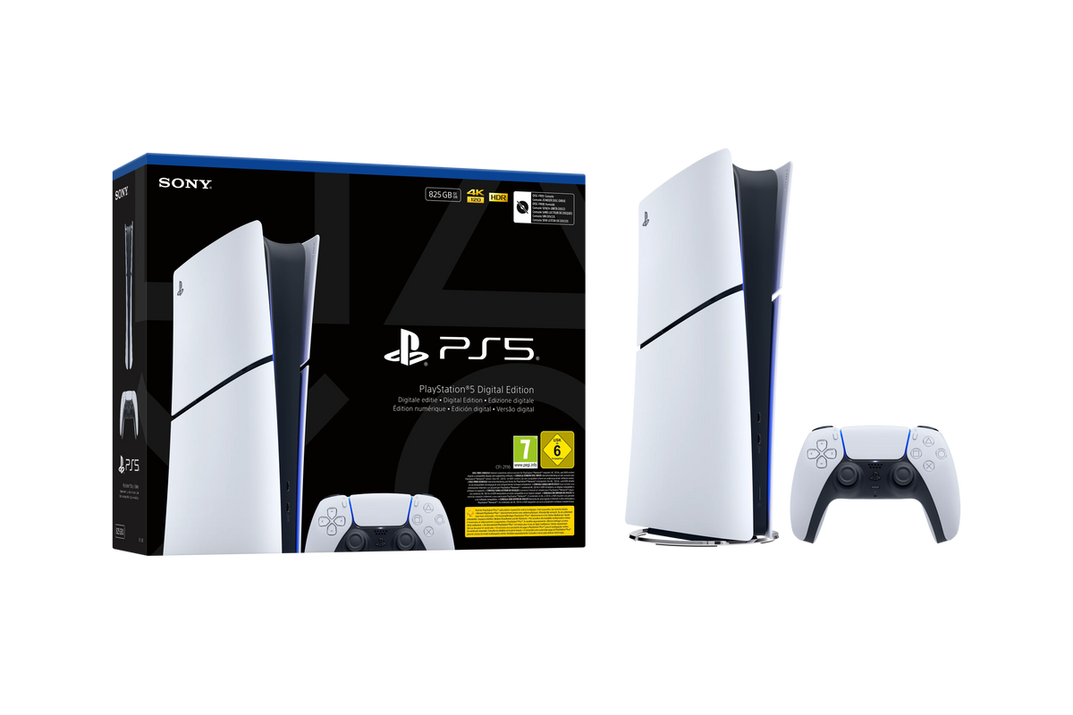 SONY Consola PS5 DIGITAL 825Gb (CFI-2116 Slim Chasis E) Oficial PS5
