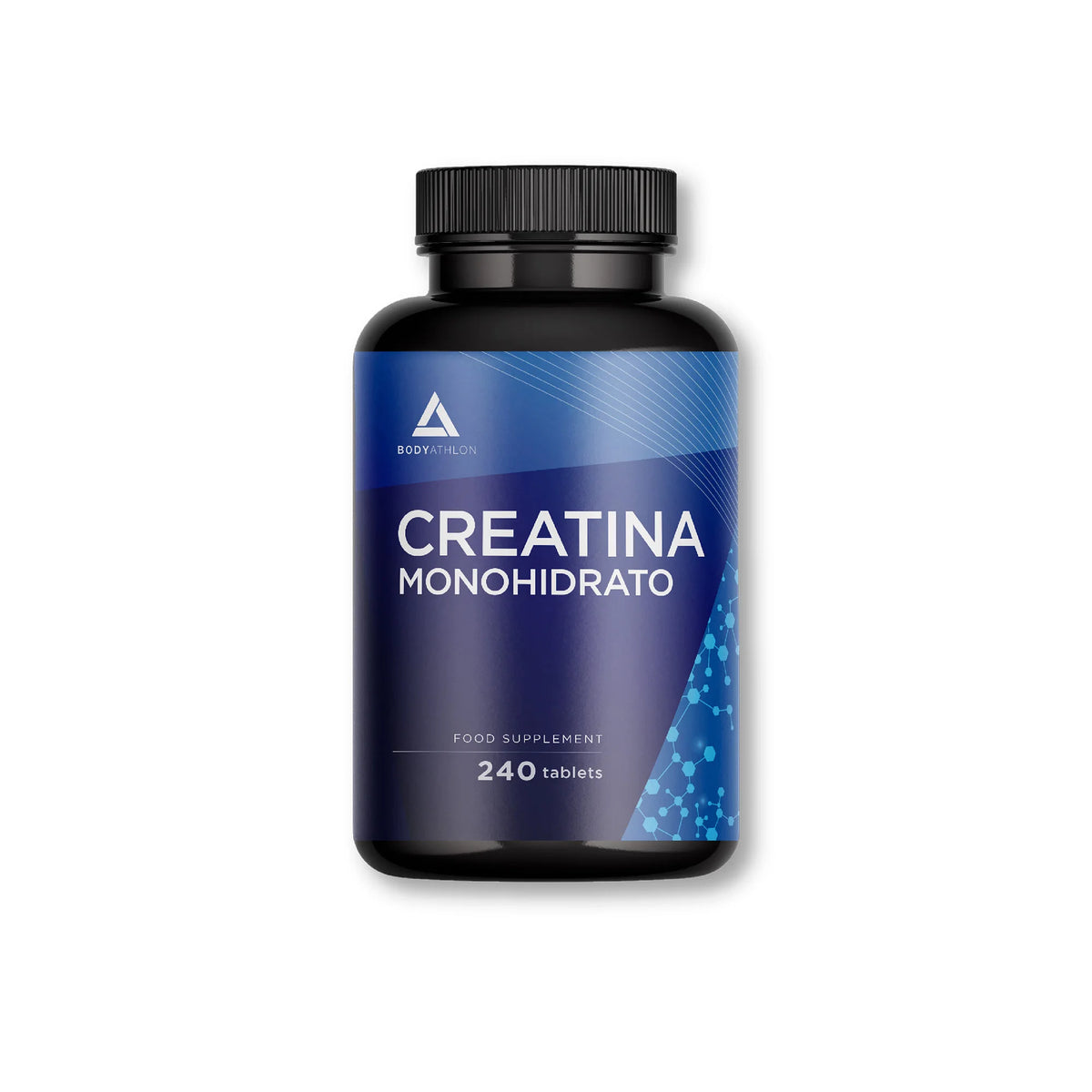 Bodyathlon- Creatina Monohidratada Creapure - 240 comprimidos- Creatina pura 3000mg- Calidad garantizada- Aumenta tu masa muscular fuerza y resistencia