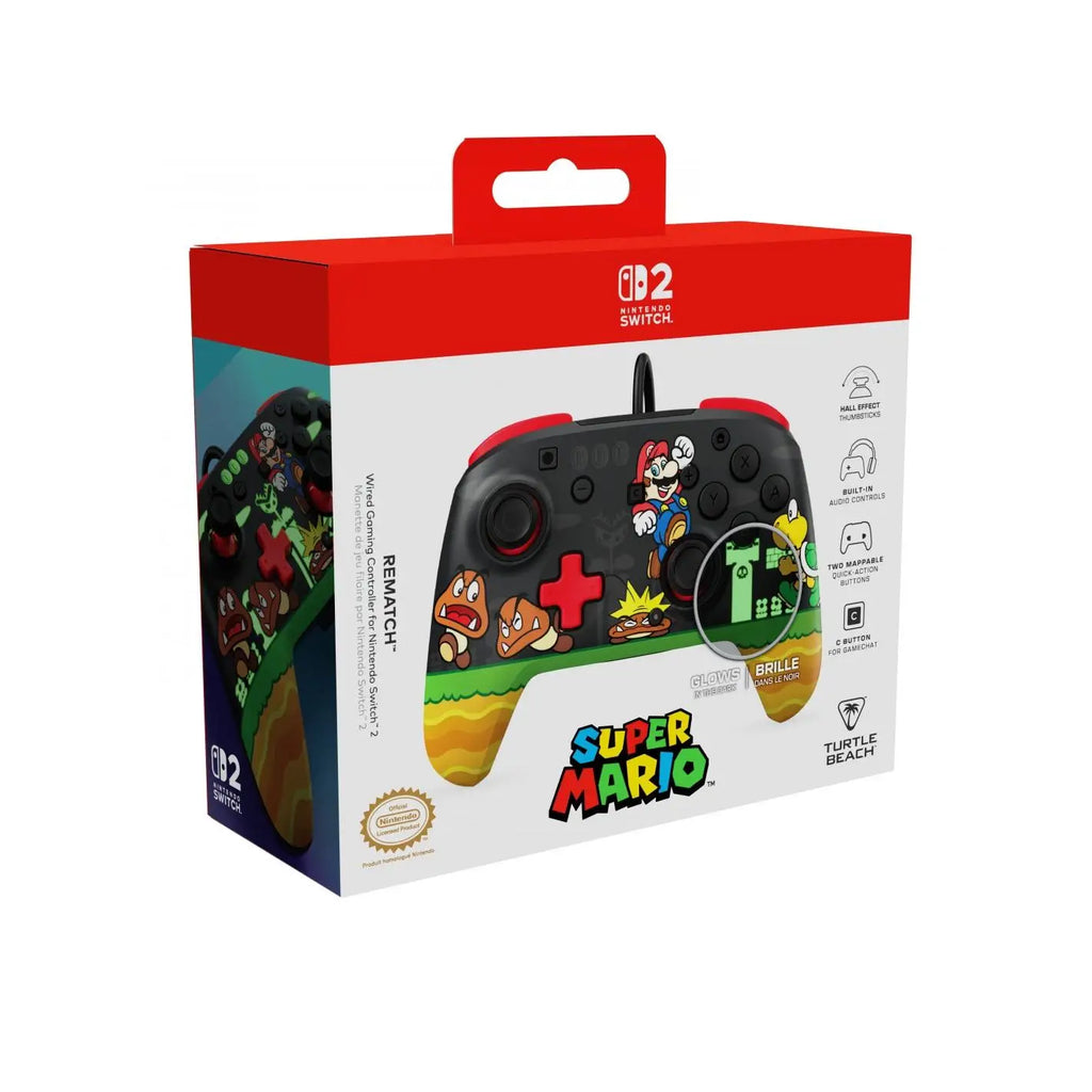 Rematch Wired Goomba Stomp - Switch 2 Version - COMPATIBLE SWITCH 1