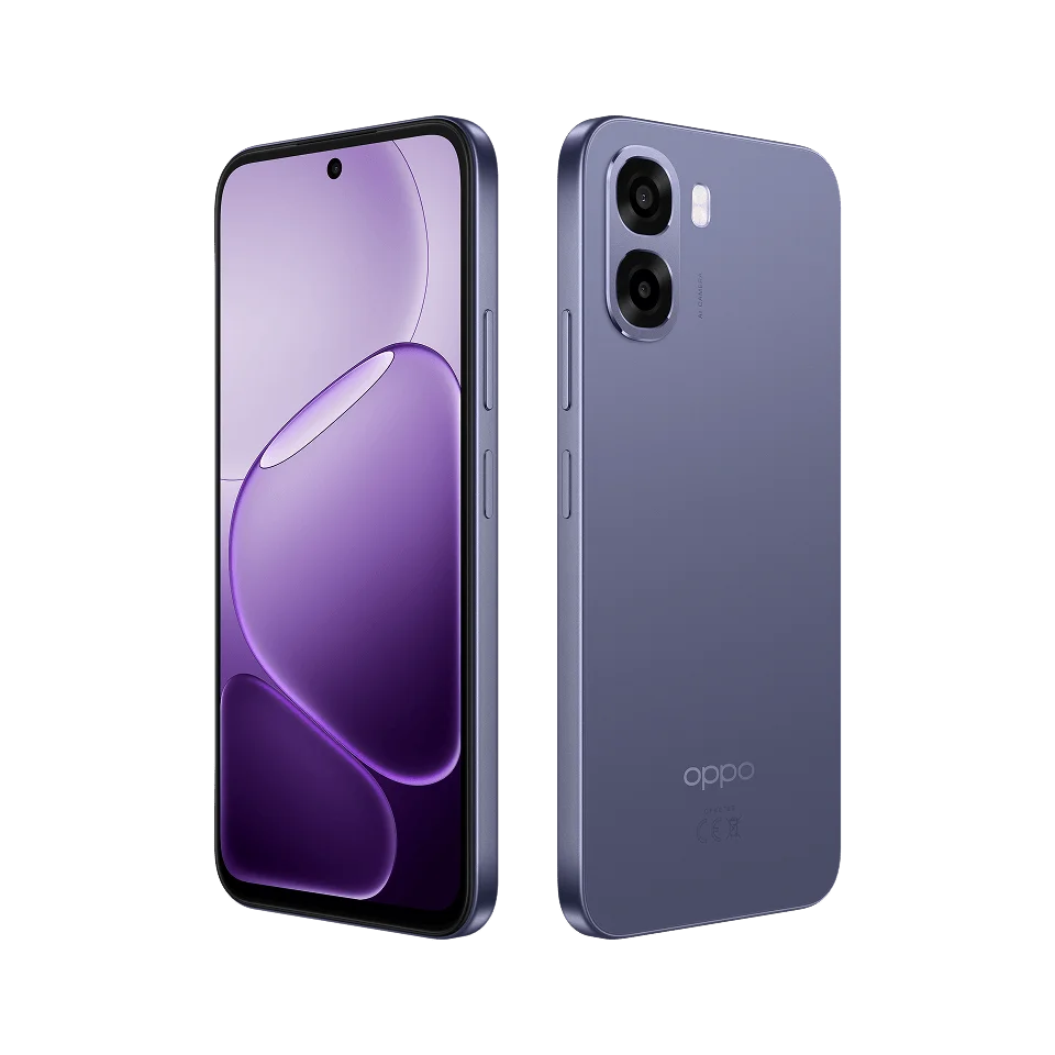 Smartphone OPPO A6X 5G, LCD de 6,75" 120Hz, MediaTek Dimensity 6300, cámara de 50MP, batería de 6100mAh, IP64, NFC, Android, Dual SIM, opciones de 4GB/128GB o 6GB/256GB disponibles, perfecto para el uso diario y juegos.