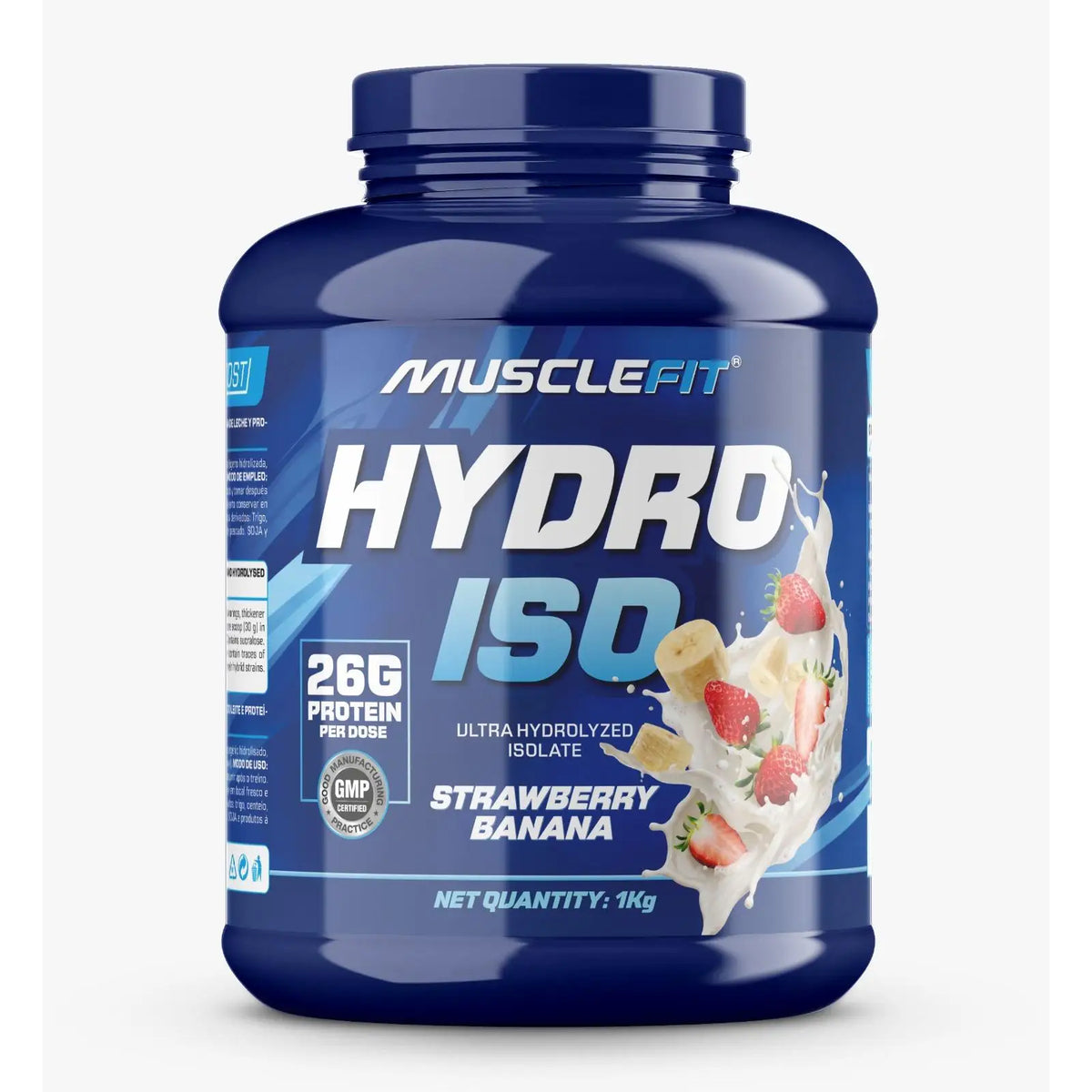HYDRO ISO 1kg - MUSCLEFIT - OFERTA PREMIUM - AISLADO DE PROTEÍNA - ENTREGAS 24/48 HORAS